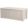 Plastový záhradný box, 570 l, béžový (KETER Rockwood Storage Box 570L záhradný box)