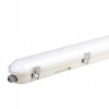 Stropné nástenné svietidlo V-TAC 48 W integrovaný LED zdroj 120 cm biely