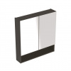 Geberit Selnova Square - Zrkadlová skrinka 850x788x175 mm, 2 dvierka, lávová mat 501.269.00.1