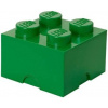 LEGO® Úložný box 25 x 25 x 18 cm tmavě zelená