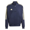 adidas House of Tiro Fleece Half-Zip Track Jacket Mens Legend Ink S