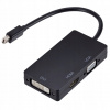 Adaptér MINI DisplayPort DP na HDMI 4K VGA