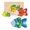 Puzzle Ryba 4 vrstvy 11kusov