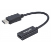 MANHATTAN Adaptér, DisplayPort, DP-Male/HDMI-Female, černý 151634