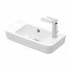 Villeroy & Boch O.novo Umývadielko Compact 50x25 cm, s prepadom, 1 otvor na batériu vpravo, alpská biela 4342R501