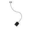 RENDL RED LOYD LED I stropná čierna matný nikel 230V LED 4.5W 3000K R12932