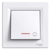 Asfora - Přepínač střídavý s orientační kontrolkou řazení 6So, bílá, šroubový, EPH1500321 (Schneider Electric, Asfora, bílá)