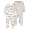 CARTER'S Overal na zips Sleep&Play Gray Whale/Stripe neutrál 2ks 9m/ veľ. 74