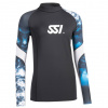 Dámske tričko RASH GUARD VOĽNÝ DLHÝ RUKÁV SSI XXS