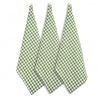 Home Elements Kuchynské utierky Zelené káro