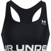 Under Armour Armour HeatGear® Armour Mid Branded Sports Bra Women' Black 18 (2XL)