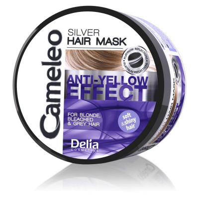 Delia Cosmetics Cameleo Silver maska na vlasy proti žltým tónom 200ml