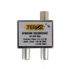Anténny rozbočovač 2x TV IEC (hybridný) Teroz