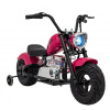 Ramiz Elektrická motorka Chopper Warrior ružová