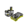 Ryobi RC18150-190 18V One+ 9,0 Ah Li-Ion akumulátor a nabíječka