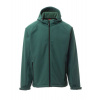 PAYPER GALE 001044-0355 / Pánska softshellová bunda s kapucňou - zelená 5XL