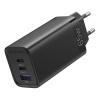Vention FEDB0-EU 2xUSB-C 1xUSB-A 65W/30W/30W GaN network charger (black) 6922794762961