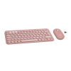 LOGITECH Pebble 2 Combo - TONAL ROSE - US INT'L - 2.4GHZ/BT - N/A - INTNL-973 - UNIVERSAL 920-012241