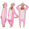 Pyžamo, župán - Pyžamo Tutumi veľkosť 165 biele, fialové, modré, ružové, viacfarebné, zelené (Pyžama kigurumi jednorožec pre deti Onesie 153-165)