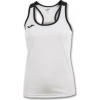 Joma Dámske športové tielko SHIRT TORNEO II WHITE-BLACK WOMAN Veľkosť: 2XS