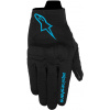rukavice REEF V2, ALPINESTARS, dámské (černá/modrá, vel. L)