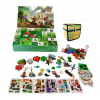 Toybit Adventný kalendár Minecraft Magnetické kocky a iné prekvapenia
