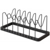 YAMAZAKI Organizér na pokrievky a panvice nastaviteľný Tower 3841, čierny