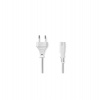 NEDIS napájecí kabel pro adaptéry/ Euro zástrčka - konektor IEC-320-C7/ přímý-přímý/ dvoulinka/ bílý/ bulk/ 5m (CEGL11040WT50)