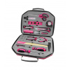 Extol Lady Sada náradia 47-dielna, ružový plastový kufrík