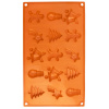 Orion Forma Christmas 15ks 29x17x1,5cm oranžová