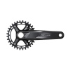 Shimano Stred Deore M5100 175mm 30z. 10/11-k. čierny dvojd