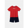 Detská bavlnená súprava United Colors of Benetton červená farba, 3096CK00D 3096CK00D.G.Seasonal 150