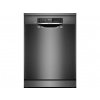 BOSCH SMS6ECC12E Séria 6 - Voľne stojaca umývačka riadu - 60 cm - Brúsená čierna oceľ s ochranou proti odtlačkom prstov