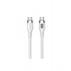 Hyper kábel HyperJuice 240W Silicone USB-C to USB-C Cable 2m - White (HJ4002WHGL)