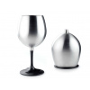 GSI Glacier Stainless Nesting Red Wine Glass - nerez sklenice na červ.víno