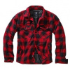 Brandit Lumberjacket red/black