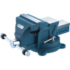 EXTOL® PREMIUM Svěrák dílenský otočný 100 mm 8 kN 5 kg 2× kovadlina 8812622