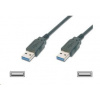 PremiumCord KU3AA2BK USB 3.0 prodlužovací A-A Super-speed 5Gbps, 9pin, 2m, černý