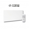 Xtend Home topný infra panel, bezrámový, 580W, 230V, bílý, Wi-Fi, Tuya XTH-IRP-W580