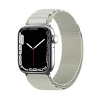 Techsuit Remienok na hodinky (W037) - Apple Watch 1/2/3/4/5/6/7/8/SE/SE 2 (38/40/41 mm) - Hviezdne biely