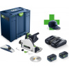 Festool TSC 55 KEBI-Plus/XL 100Y Limited Edition Akku Tauchsäge 18 / 36 V ( 2x 18 V ) 160 mm Brushless ( 578226 ) + 2x Akku 5,0 Ah + Ladegerät + Systainer