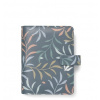 Filofax A7 týždenný 2023 Botanical modrý