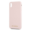 Karl Lagerfeld puzdro gumené Apple iPhone XR KLHCI61SLLPG Logo b