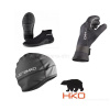 Topánky AGAMA ROCK + rukavice GRIP + čiapka LARS HIKO (Set pre ľadové medvede - otužilcov)