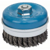 Bosch Okrúhla kefa spletaná 100, oceľ 100 mm, 0,8 mm, M14 1ks 1608614002