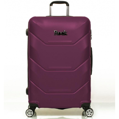 Cestovný kufor ROCK TR-0230/3 L ABS - fialová (TR-0230/3-L_PURPLE)