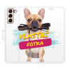 Flip pouzdro iSaprio - Samsung Galaxy S21 s vlastním motivem a kapsičkami na karty (Flip knížkové pouzdro, kryt, obal iSaprio - Samsung Galaxy S21 s vlastním potiskem, 360° ochrana telefonu, přihrádka
