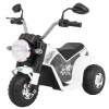 mamido Detská elektrická motorka Minibike biela