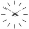 Designové nalepovací hodiny Future Time FT9600TT Modular titanium 60cm - doprava ZDARMA!