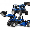 FALK Šlapací traktor New Holland T8 s lžící a přívěsem 3-7 let